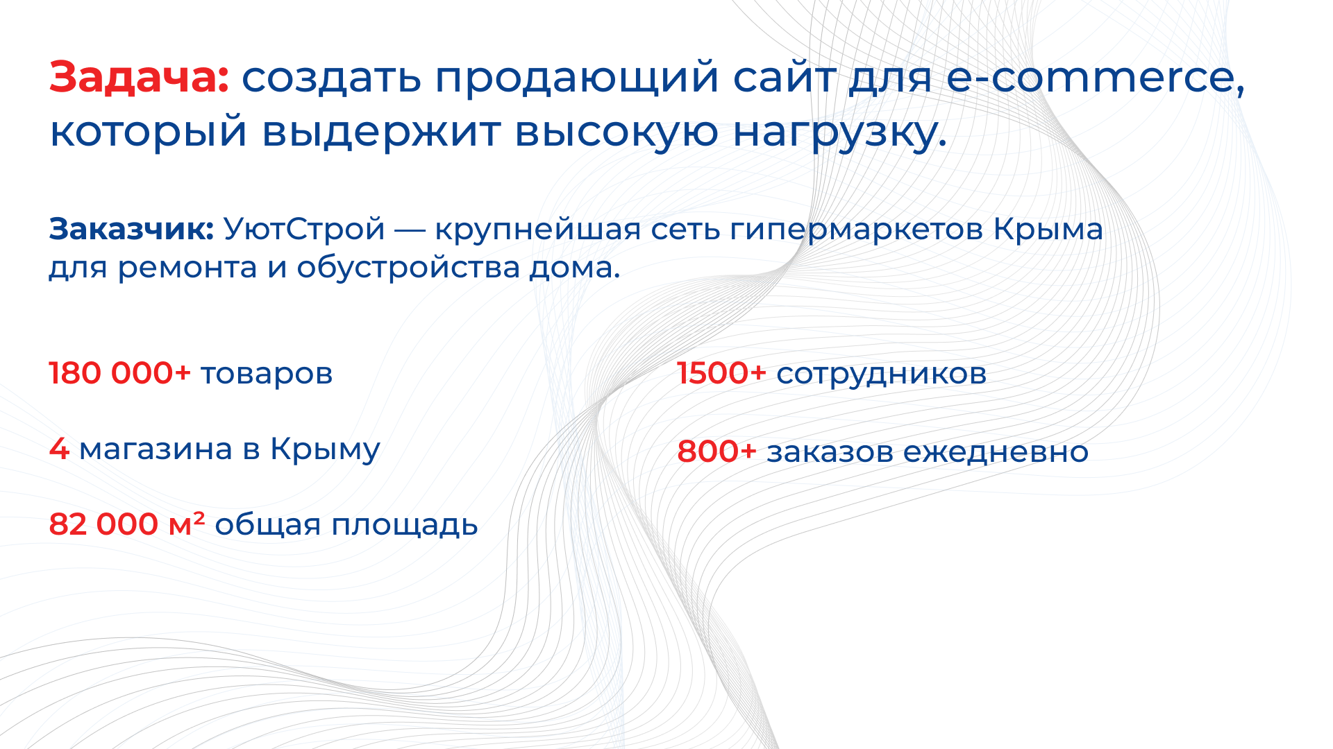 Изображение Интернет-магазин для сети гипермаркетов с интеграцией 1С и каталогом на 180 000 товаров