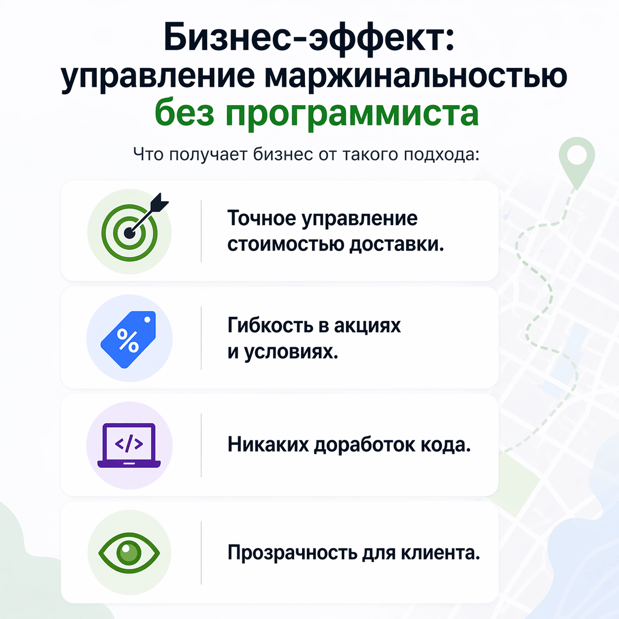 Изображение Бизнес-эффект: управление маржинальностью без программиста